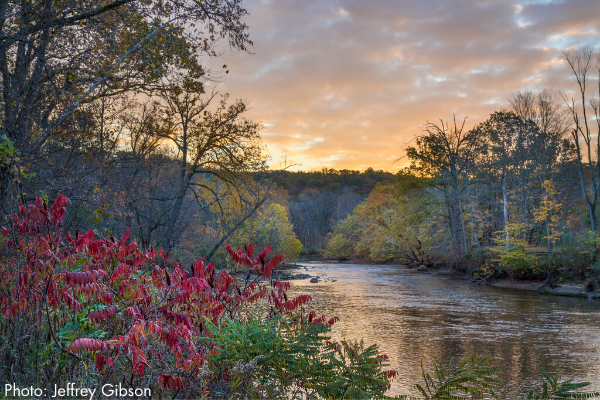 Photo of Cuyahoga River at sunset