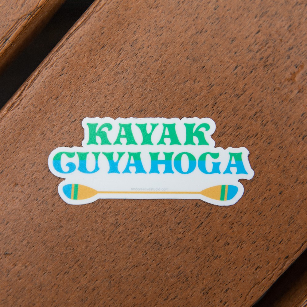 Kayak Cuyahoga Sticker