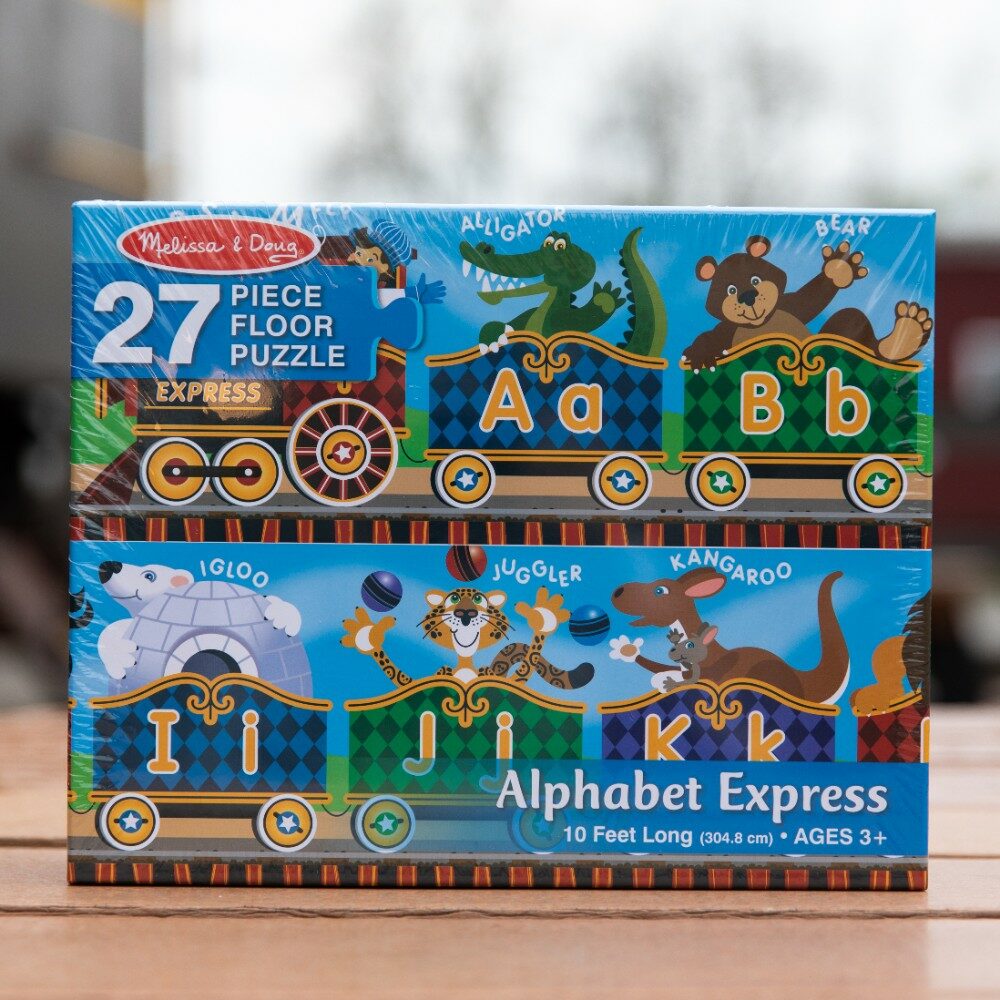 Melissa & Doug Alphabet Express Puzzle