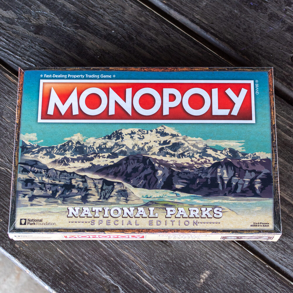 Monopoly National Parks Edition (front of box)