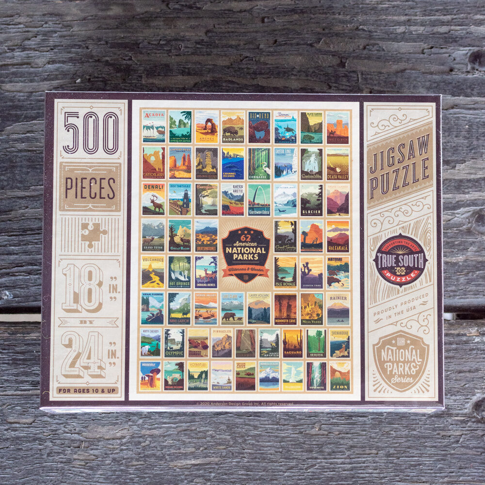 National Parks - Wilderness & Wonder Puzzle