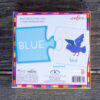 Pre-School Colors Puzzle Pairs Box (back) word 'blue' and picture of bird