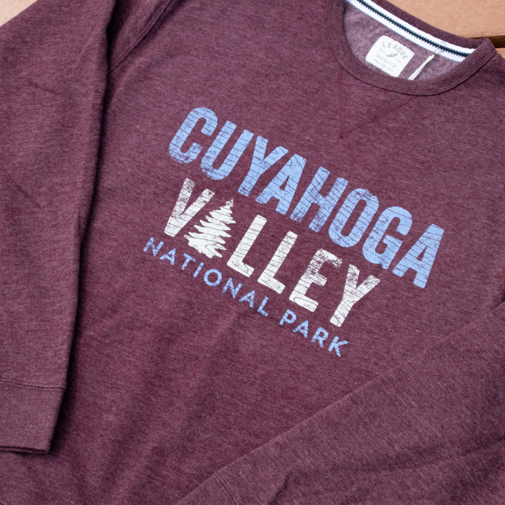 CVNP Heritage Crew Sweatshirt (Maroon)
