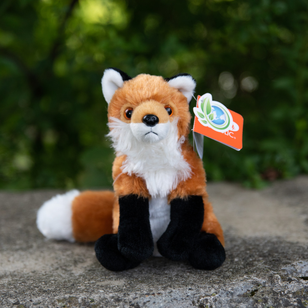 wild republic red fox plush