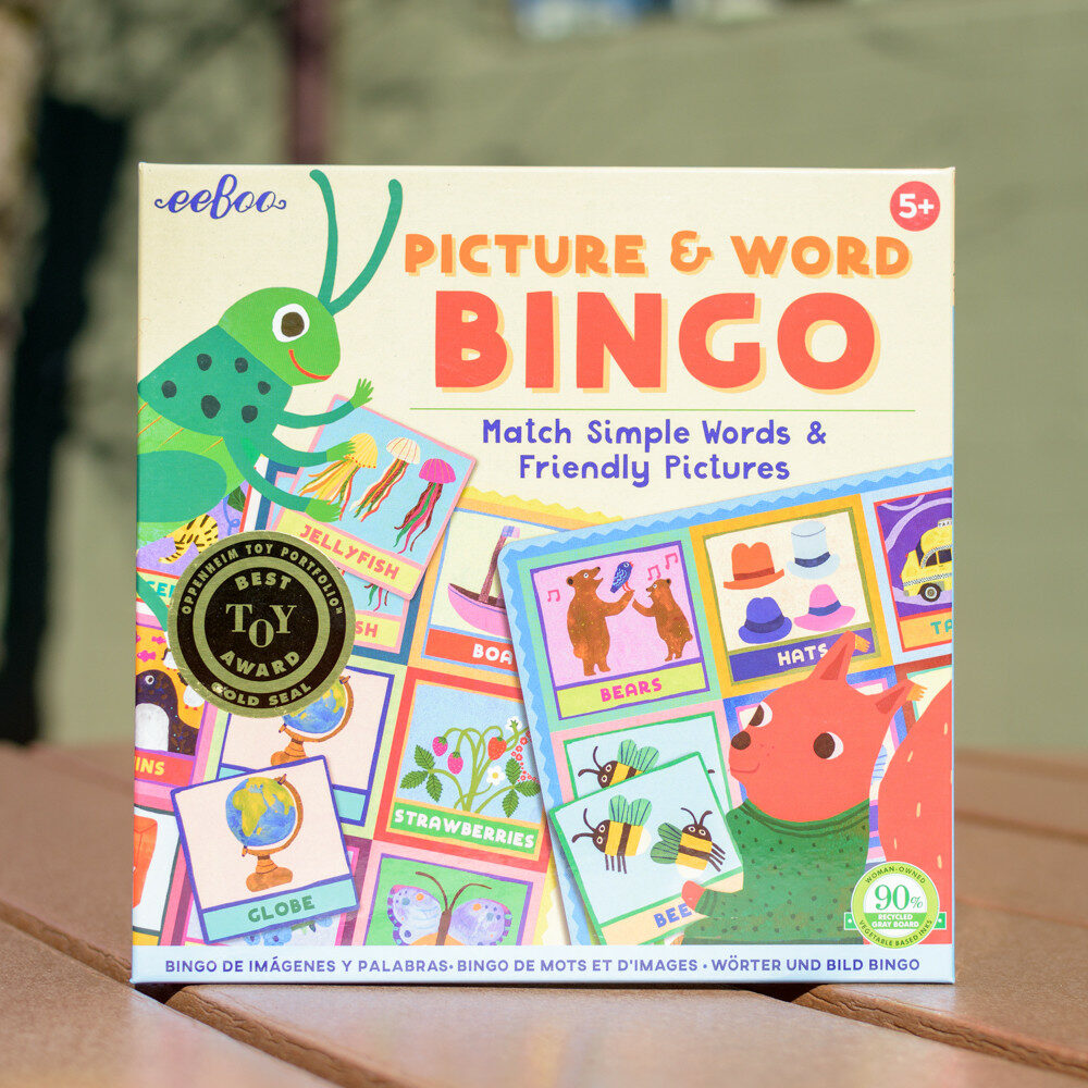 Picture and Word Bingo for kids and families