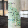 CVNP Double Wall Map Waterbottle (close)