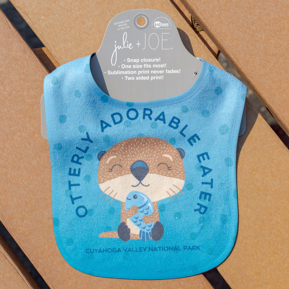 Otterly Adorable Bib (front)