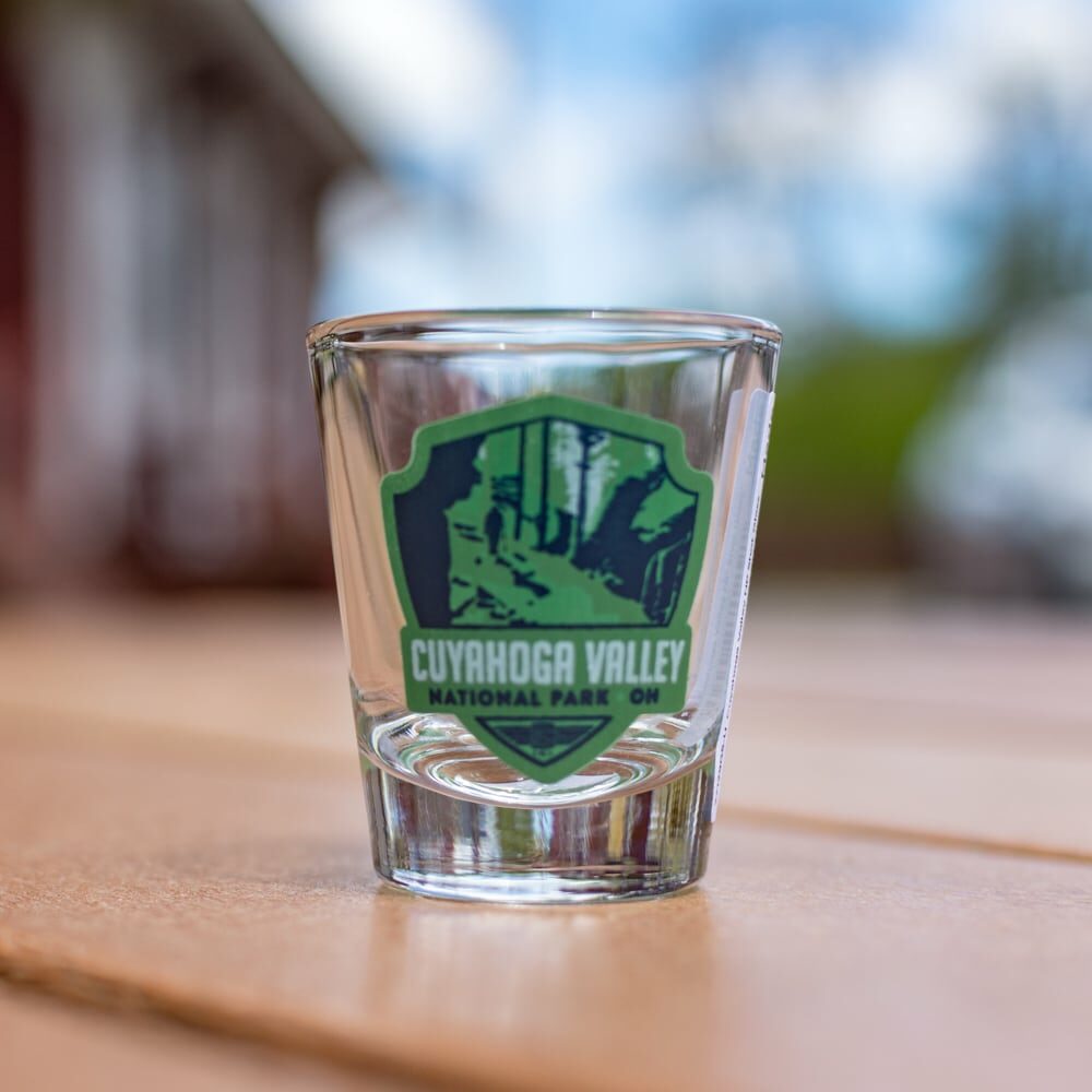 CVNP Emblem Shot Glass