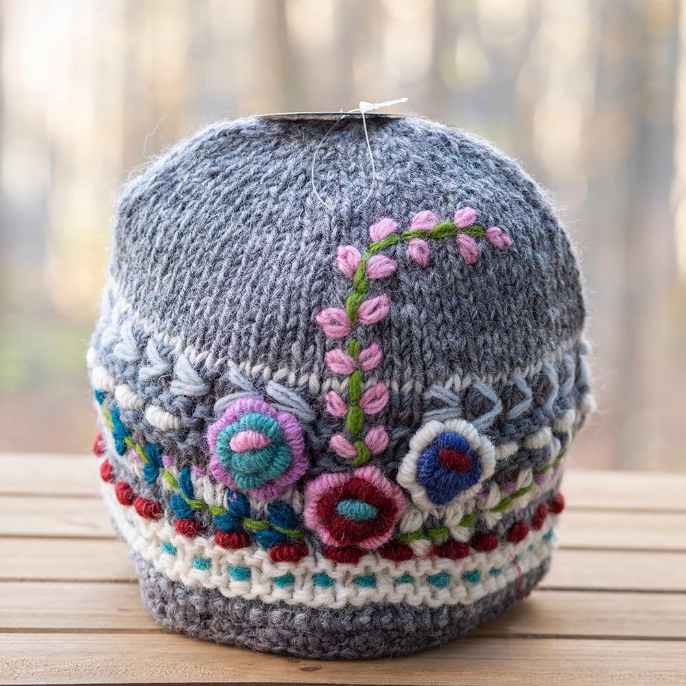 Publish floral hat top