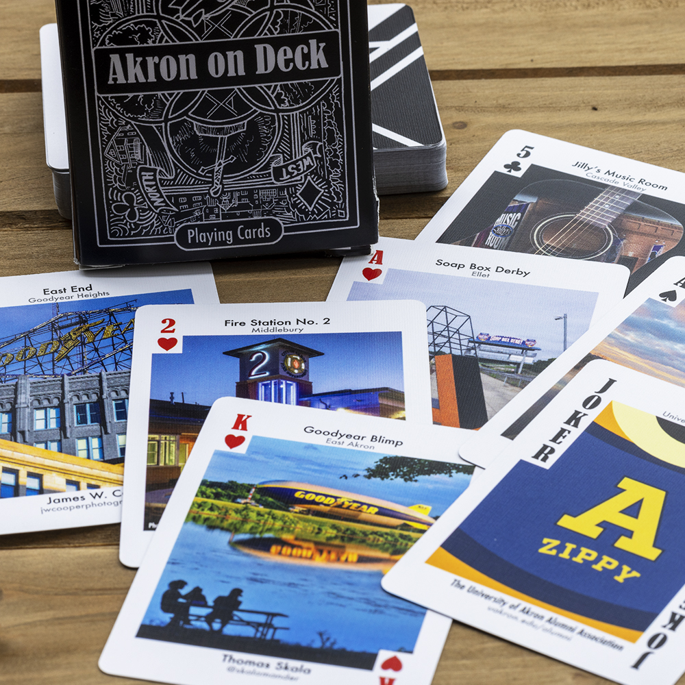 Akron on Deck card examples