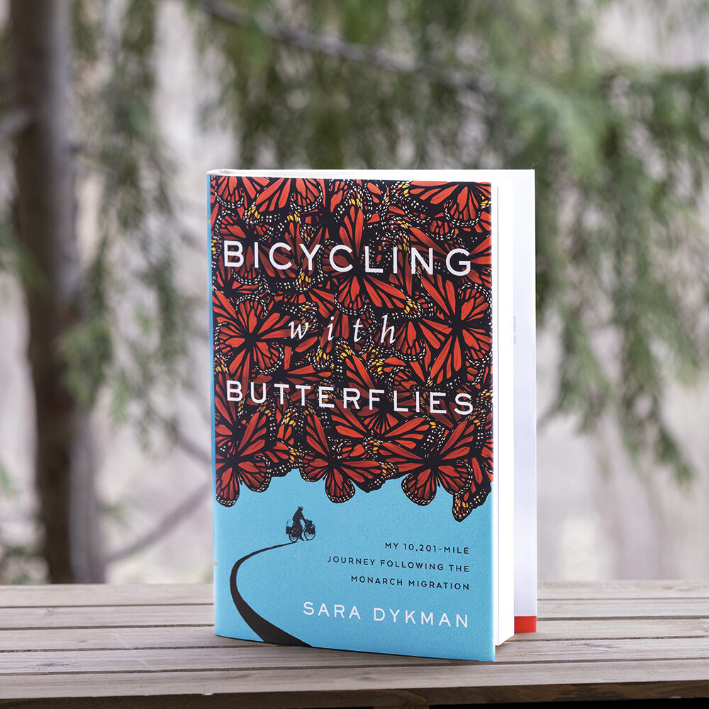 Bicycling with butterflies book cover