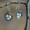 Sprig and Sparrow Doves Nest Earrings