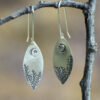 Sprig and Sparrow Night Tree Earrings