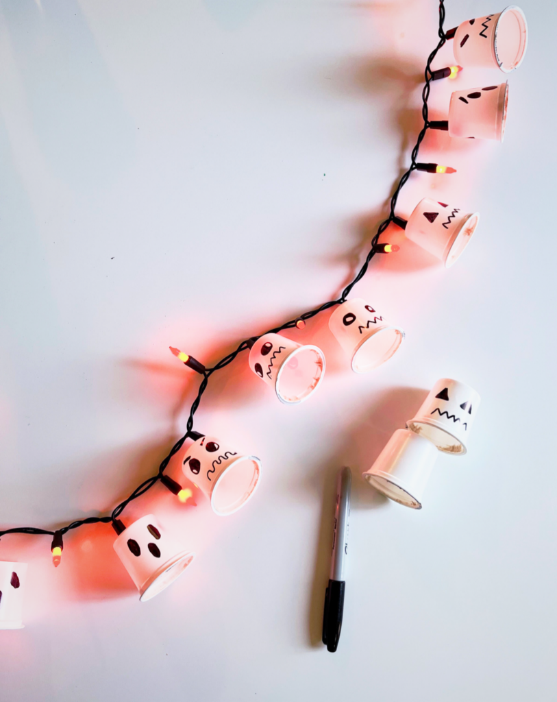 Zero-Waste K-Cup Halloween Garland