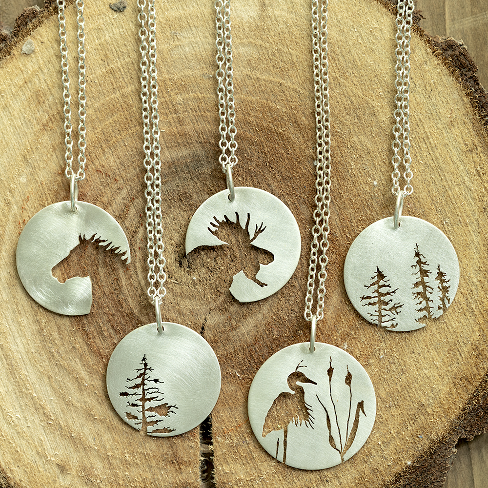 silver cvnp necklace