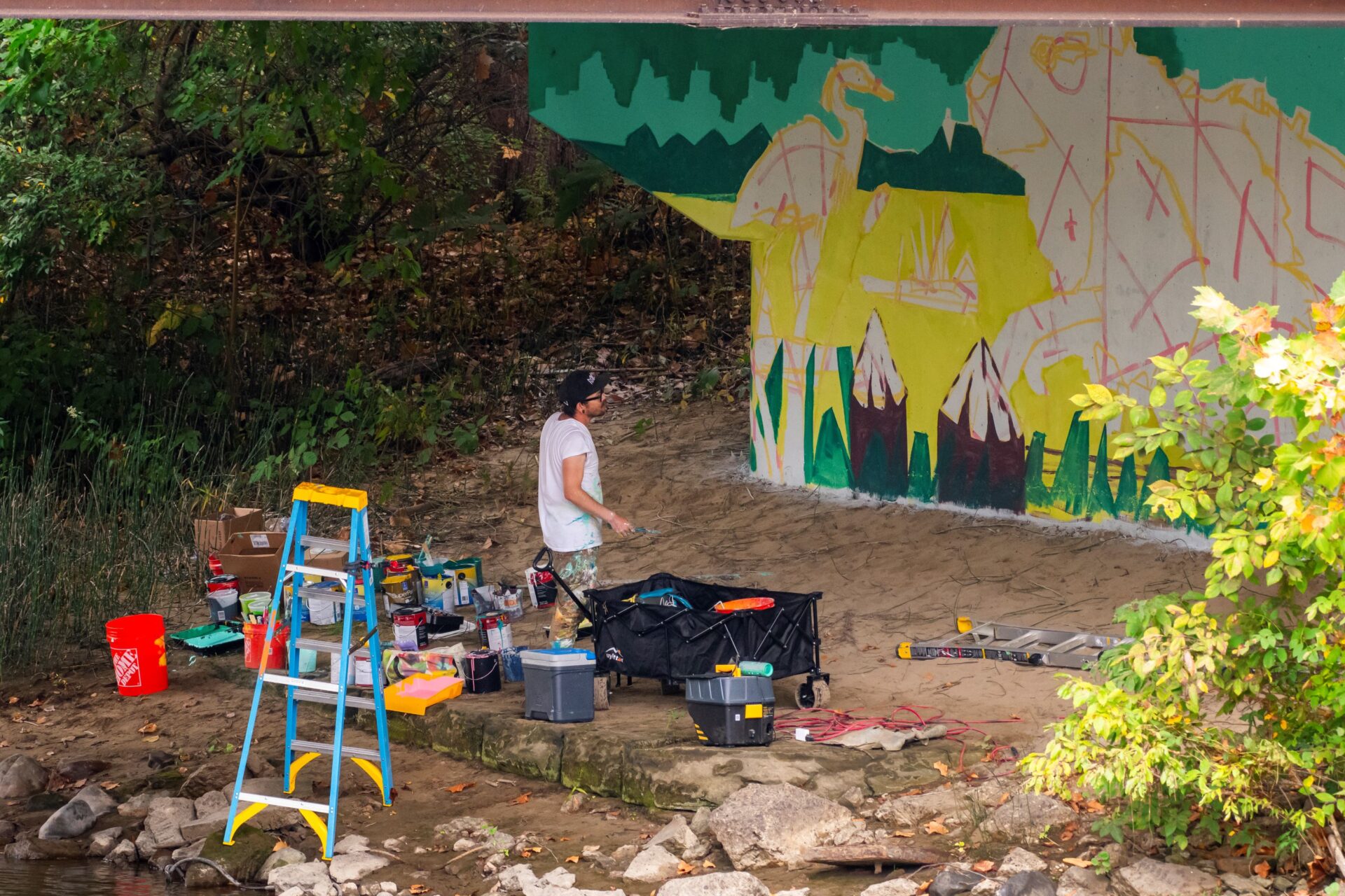 Arlin Graff Selected to Create Mural Commemorating the 50th Anniversary ...