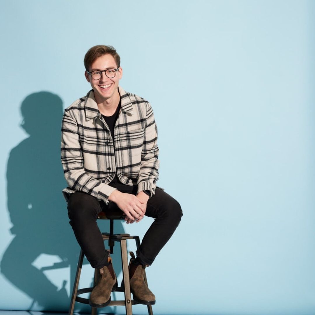 A photo of Cleveland-based photographer GABE WASYLKO.